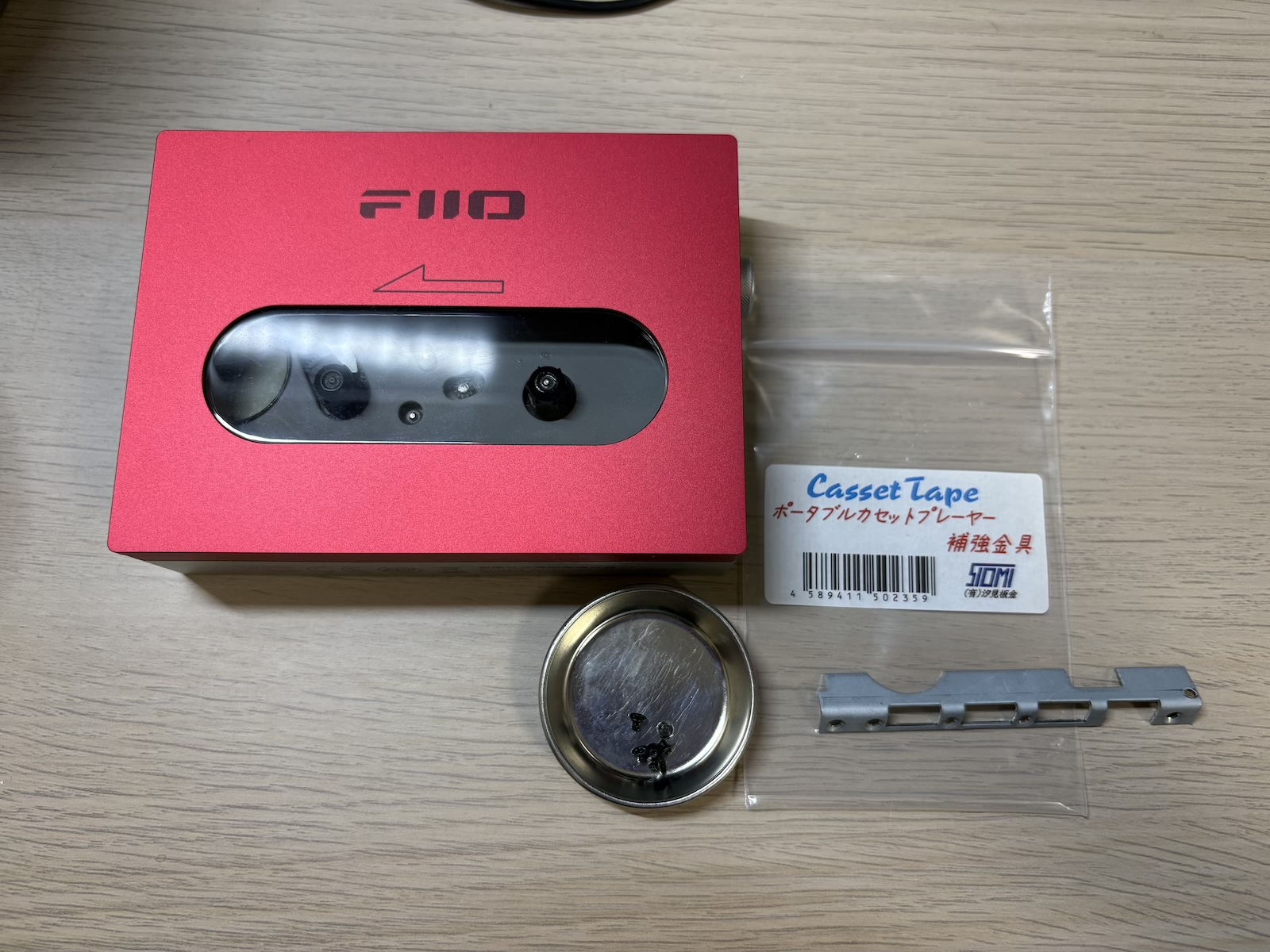 カセットプレーヤーの改造